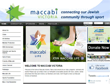 Tablet Screenshot of macvic.com.au